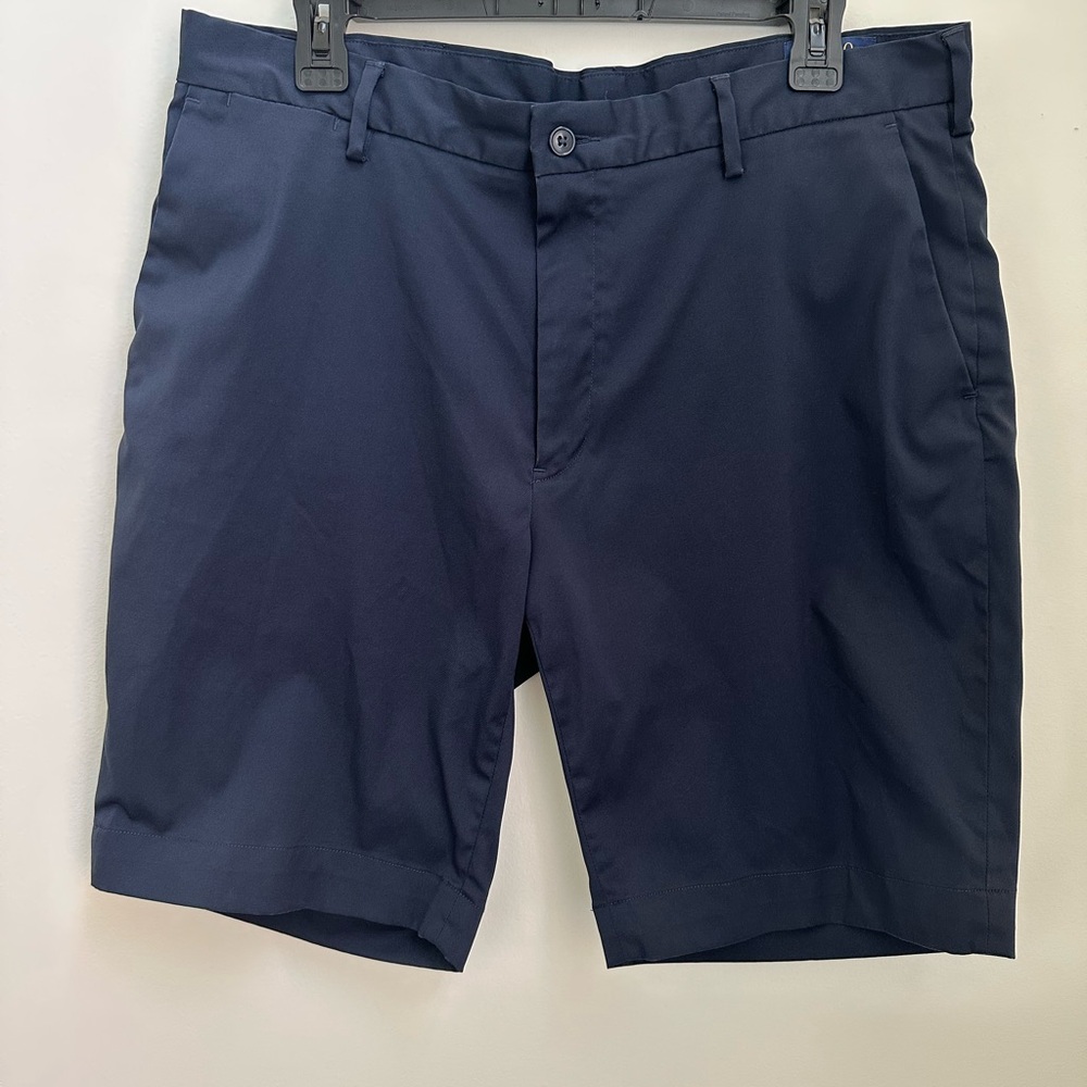 Polo Ralph Lauren Flat Front Classic Fit Blue Shorts Men’s Sz 35